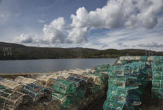 Fishing traps along the coast, Applecross Peninsula, Scotland