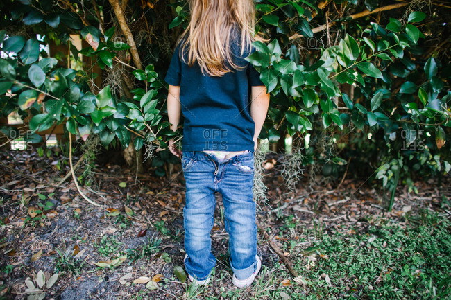 121 Young Girl Jeans Looking Back Stock Photos, High-Res Pictures, and  Images - Getty Images