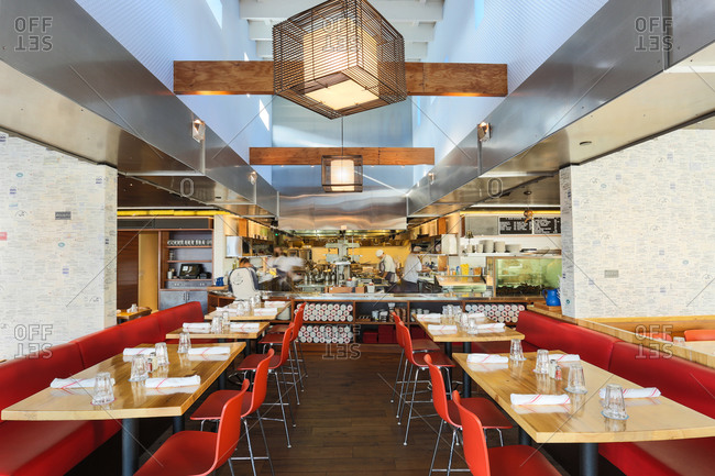 West Hollywood Ca March 18 2017 Interior Dining Area Of Por West Hollywood Ca March 18 2017 Interior Dining Area Of Por Seafood Restaurant In Seattle Washington Stock Photo Offset