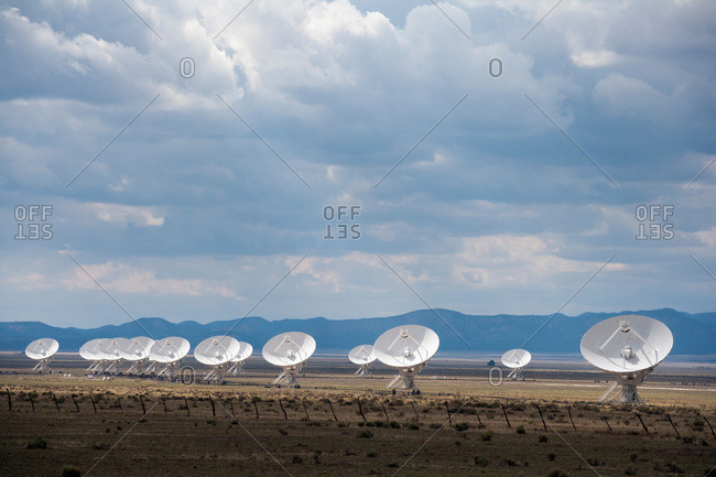 Very Large Array radio astronomy observatory, New Mexico