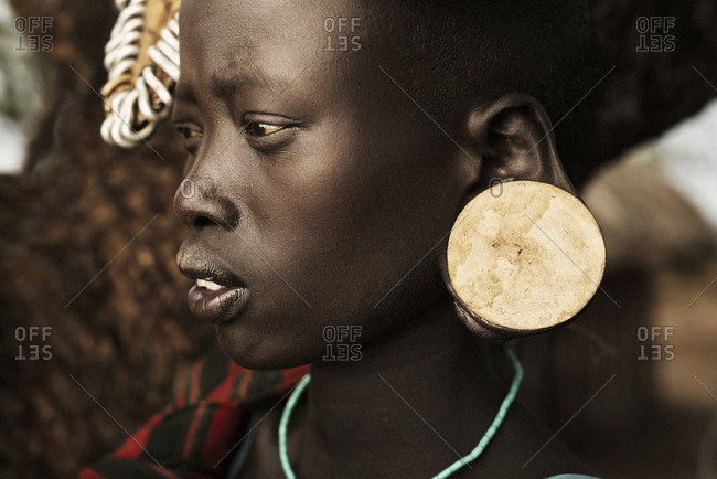 African on sale ear stretching