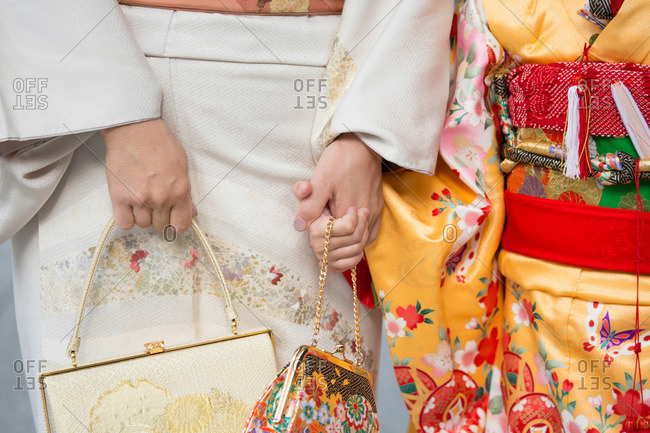 kimono purse stock photos - OFFSET