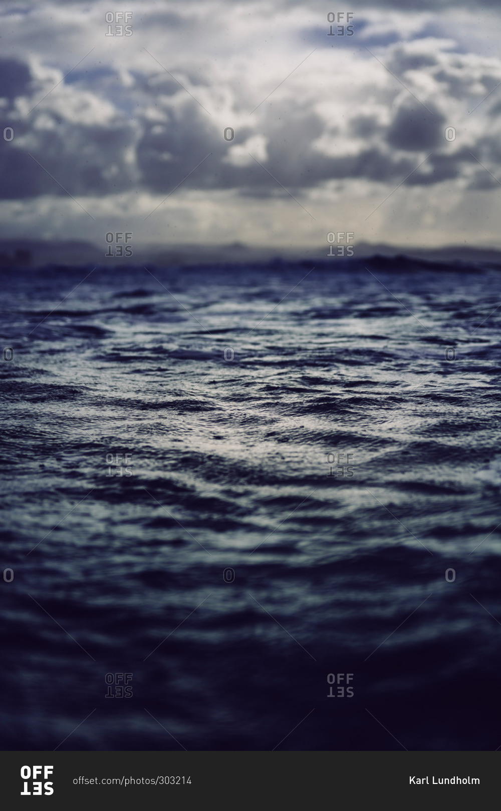 dark ocean background
