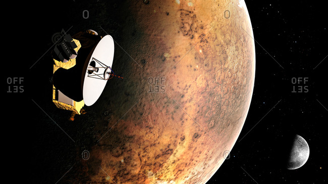 New Horizons spacecraft at Pluto