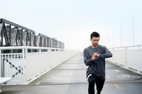 Young Boy Looking Over A Bridge With His Pants Falling Down And The Sign  Hoodlums Over His Head Stock Photo - Alamy