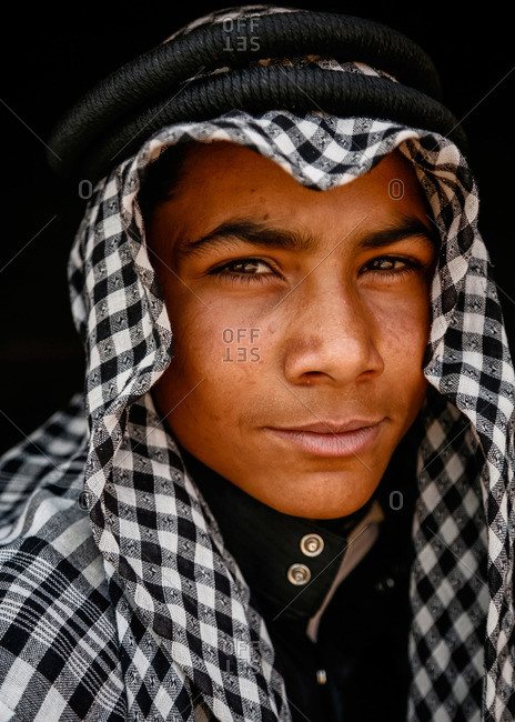 young bedouin man