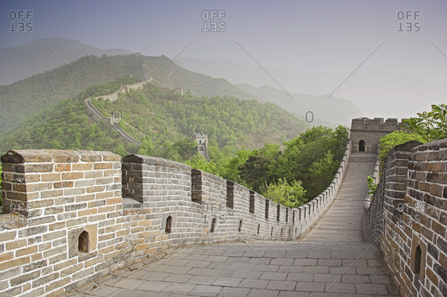 Stretch of the Great Wall of China