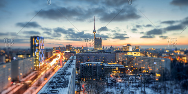 Berlin skyline with TV Tower
