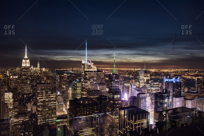 Skyline Balcony Stock Photos Offset