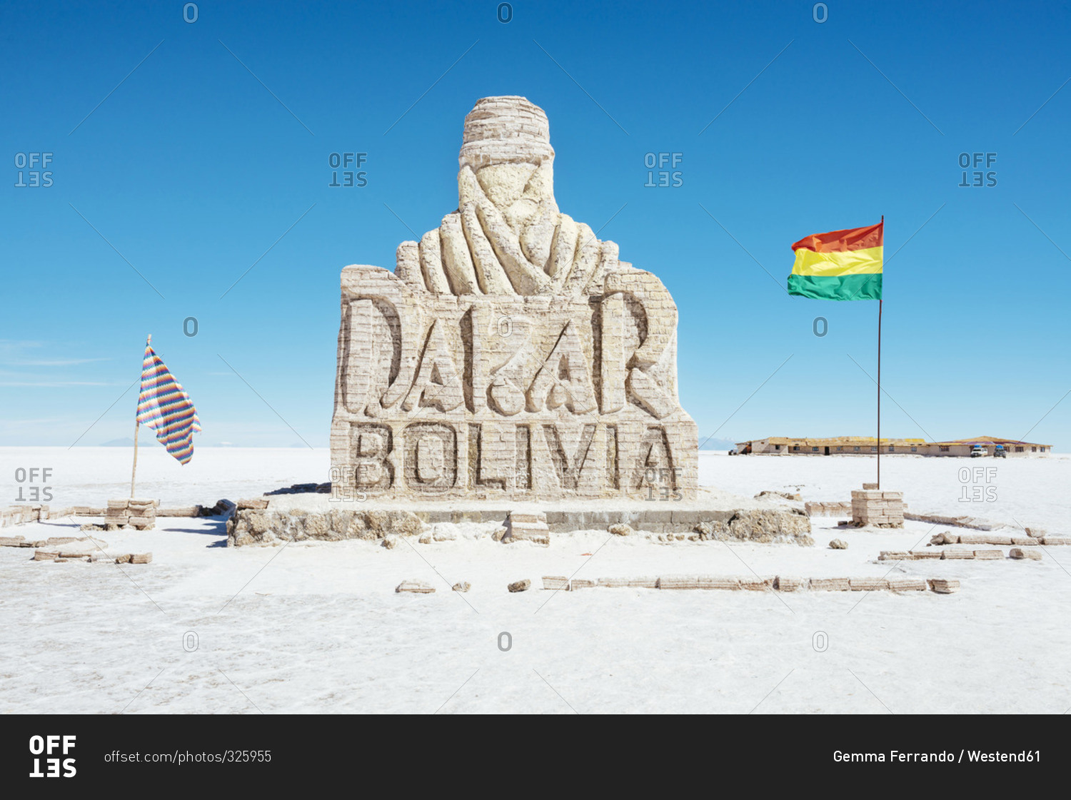 Dakar monument, Altiplano, Atacama