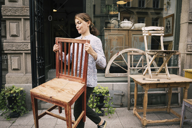 holding chair