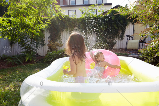 little inflatable pool