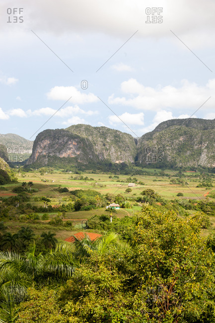 Mountain landscape in Cuba - Offset