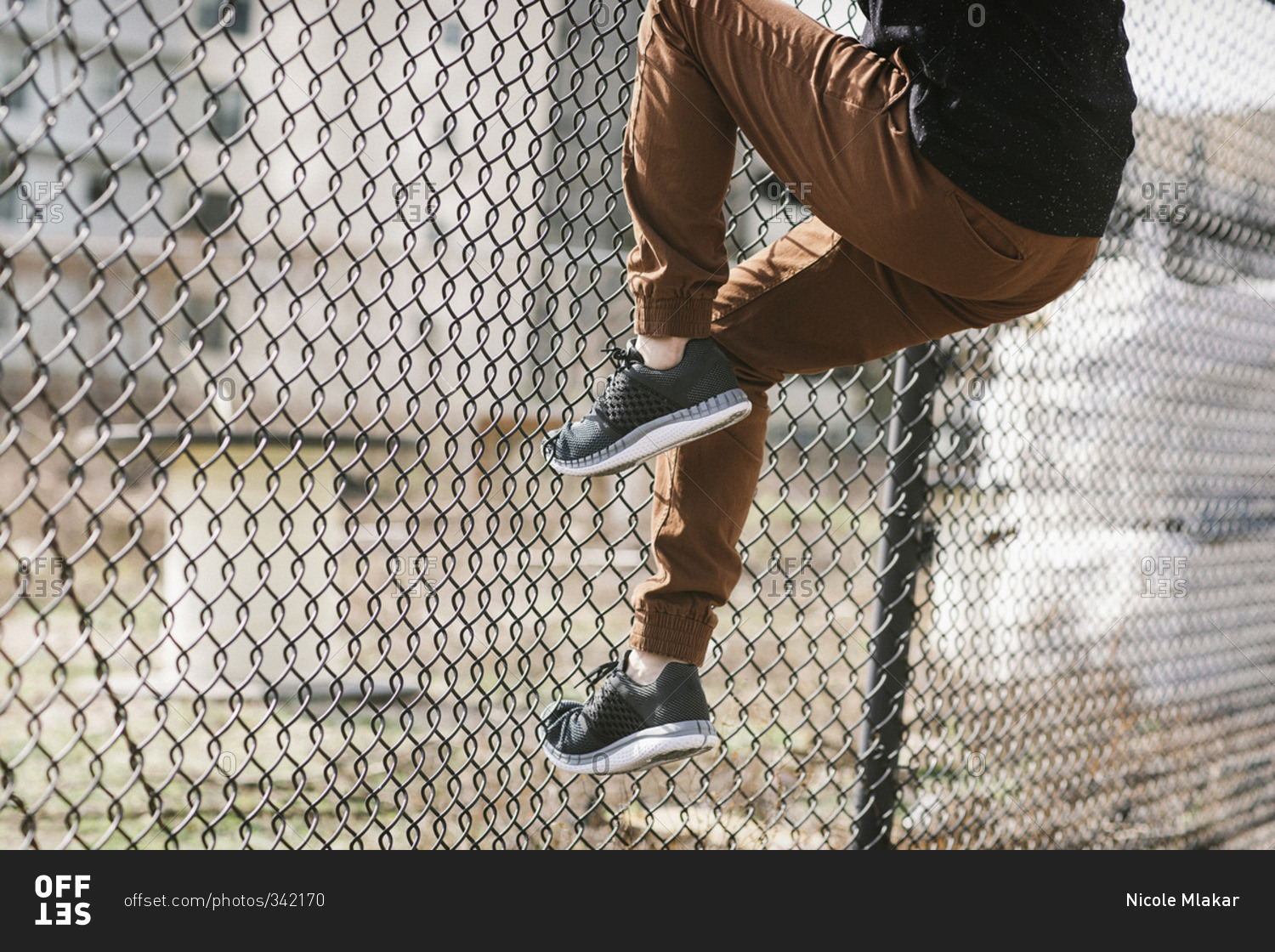 fence sneakers