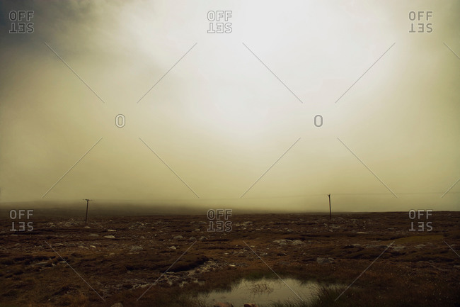 Desolate moor, Isle of Lewis, West Coast, Scotland