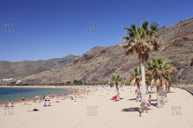 Playa de las Teresitas Beach, San Andres, Tenerife, Canary Islands, Spain