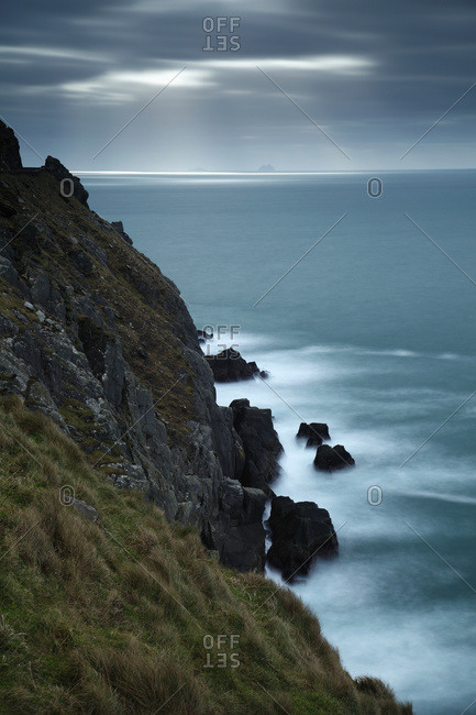 Views from the Slea Head drive on the Dingle peninsula, Wild Atlantic Way; County Kerry, Ireland