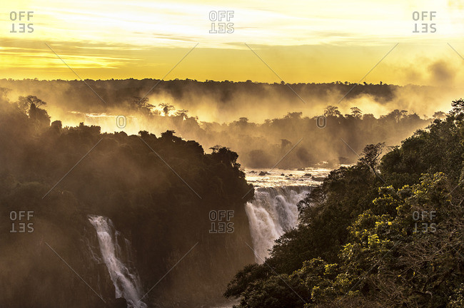Iguazu waterfall Foz do Iguacu