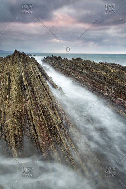 Geological phenomenon of the flysch