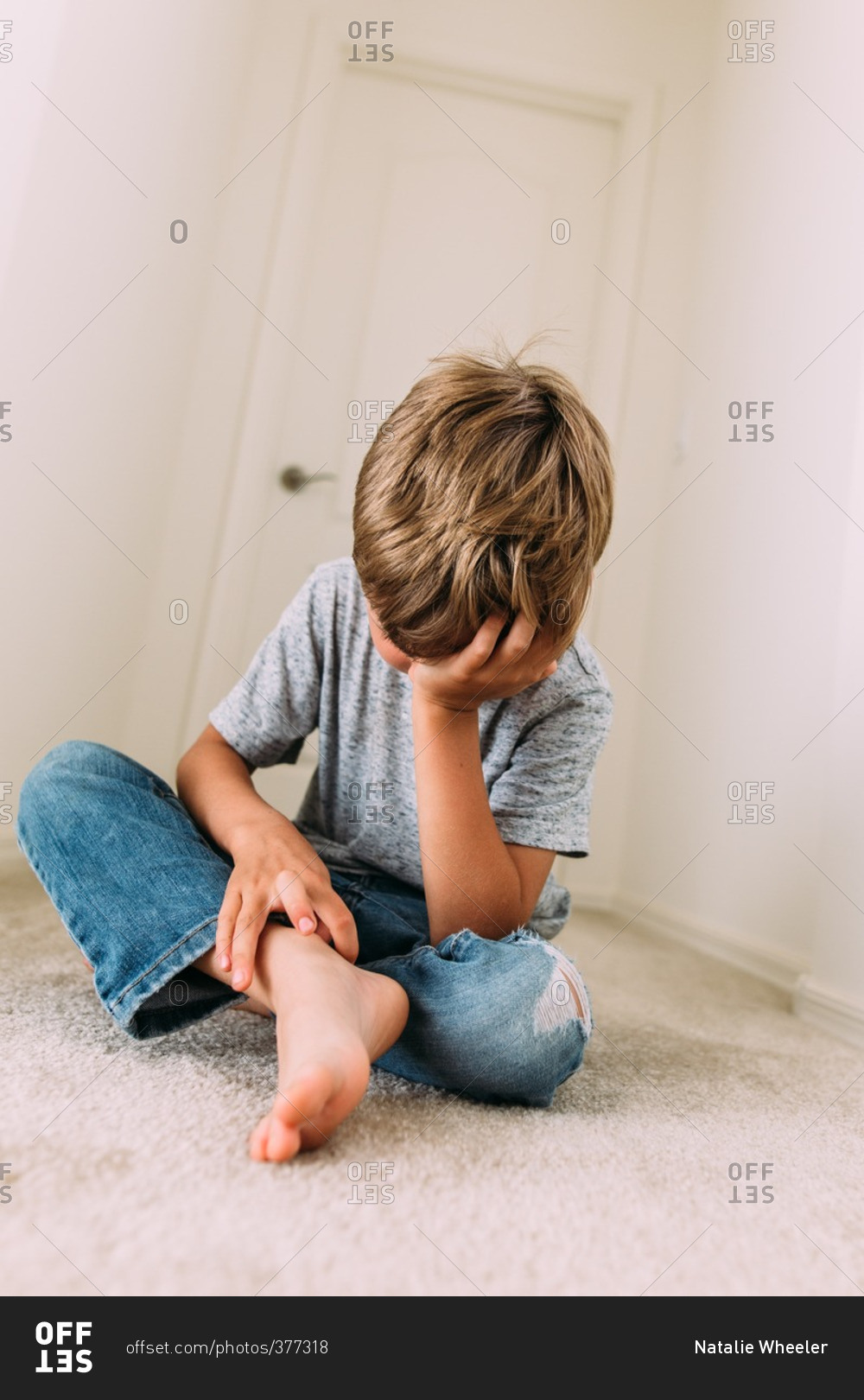 boy barefoot 