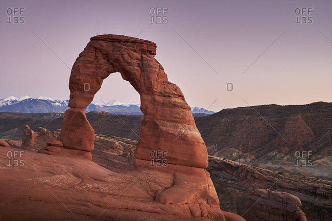 Delicate Arch formation, Utah