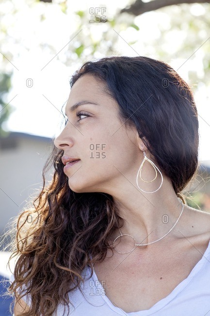 Portrait of a young woman