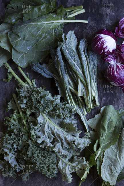 Fresh leafy vegetables