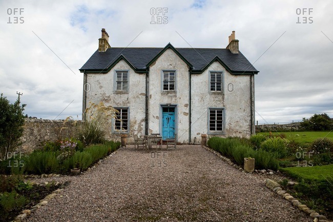 Scotland - August 30, 2015: Armadale House in the Highlands of Scotland