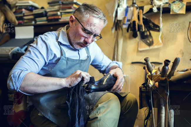 Cobbler deals shoe maker