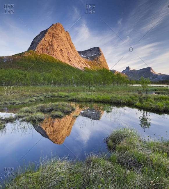 Landscape in rural Norway