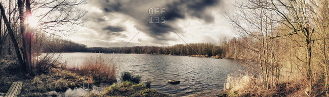 Peaceful lake scene - Offset Collection