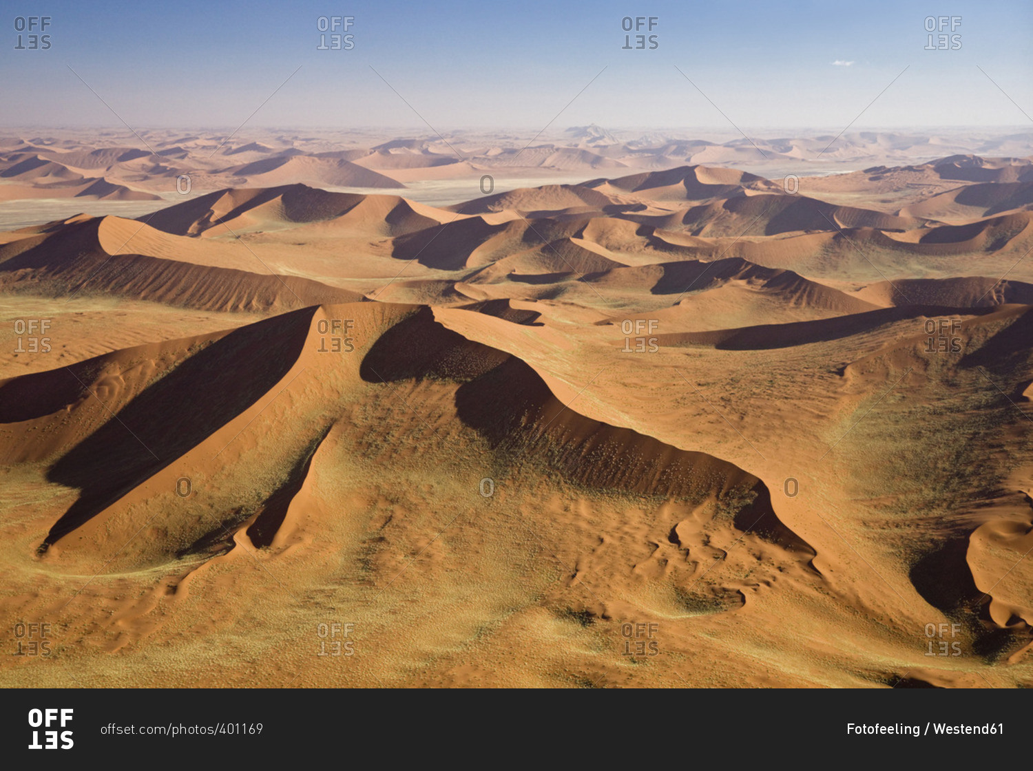 Africa- Namibia- Namib Desert- aerial view