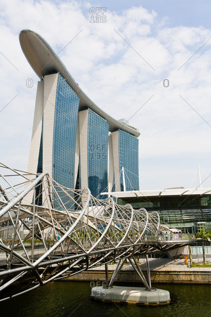 Marina Bay Sands hotel and casino in Singapore