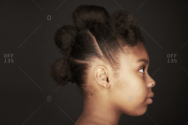 Hair Bun Stock Photos Offset