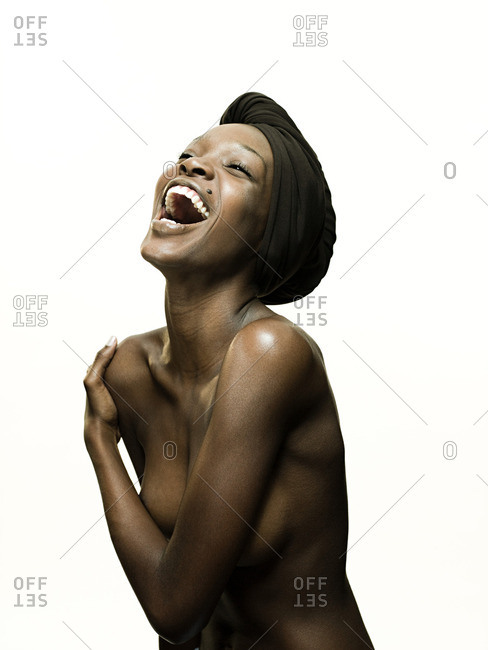 Happy nude woman - Offset Collection