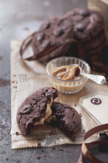 Chocolate Peanut Butter Chip Cookies