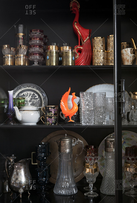 Decorative Items On A Shelf Stock Photo Offset Decorative Items On A Shelf Stock Photo Offset