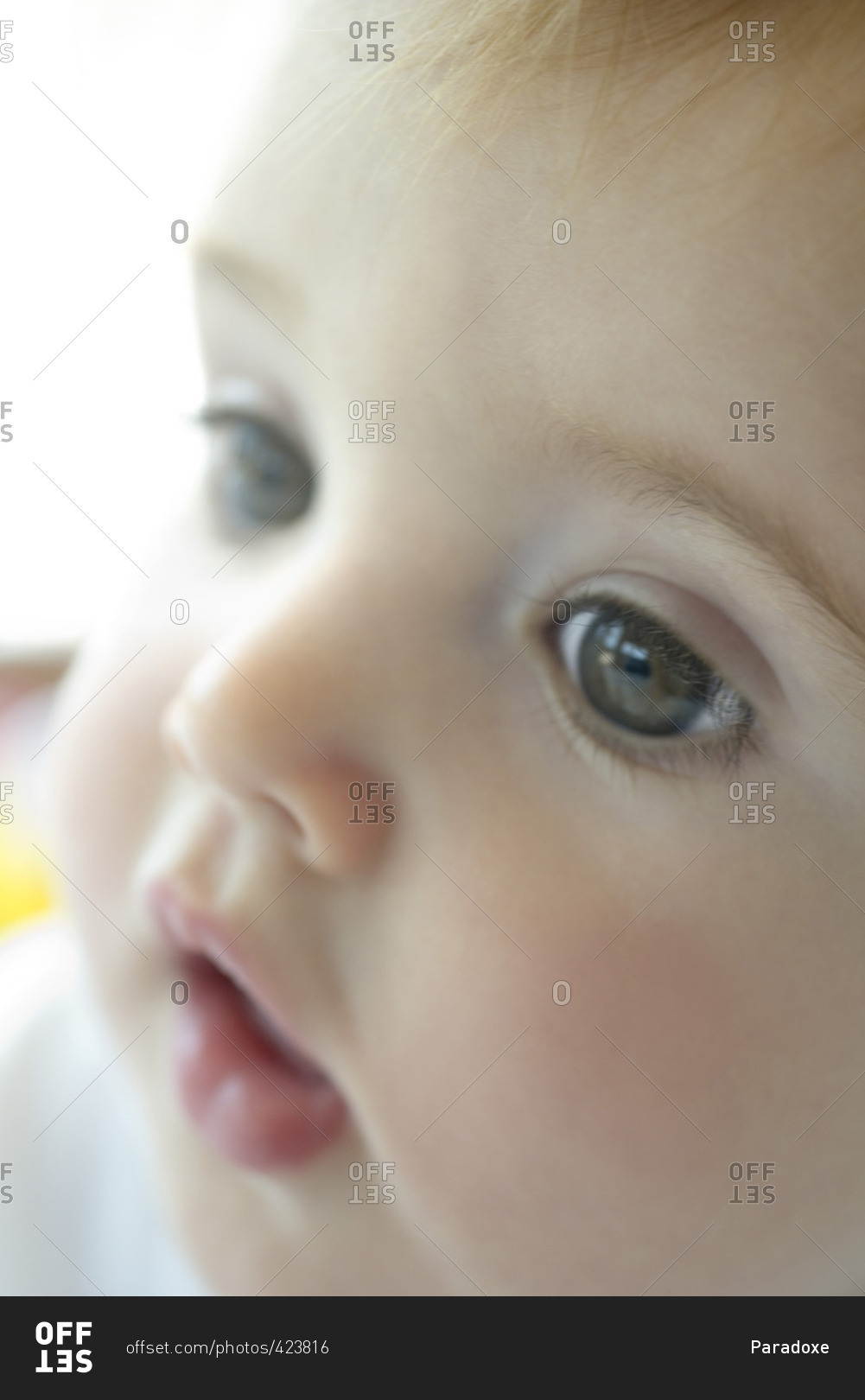 Baby, close-up portrait