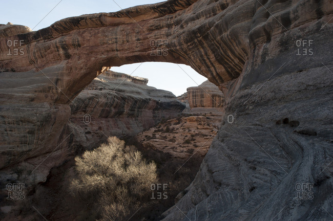Sipapu Bridge, Natural Bridges National Monument, Utah, USA