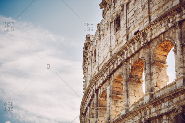 Colosseum in Rome, Italy - Offset