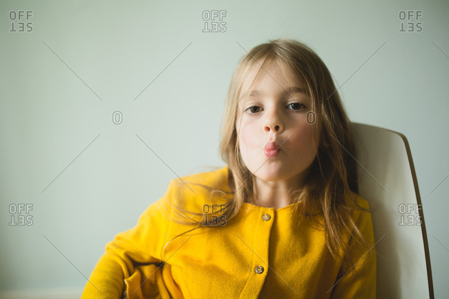 Very Young Little Girls Lips