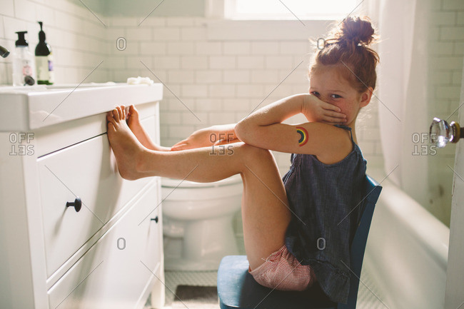 Bathroom Toilet Stock Photos OFFSET