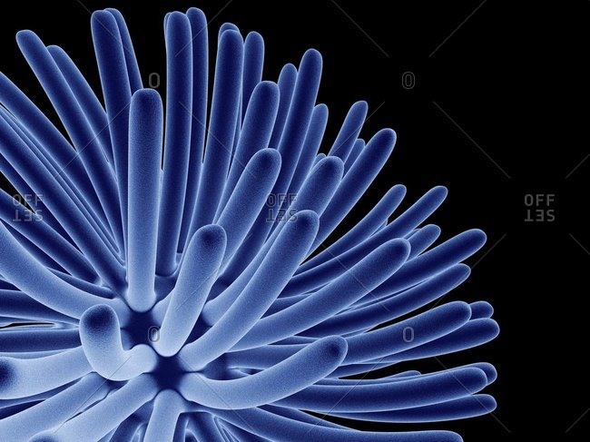 Retrovirus, conceptual image