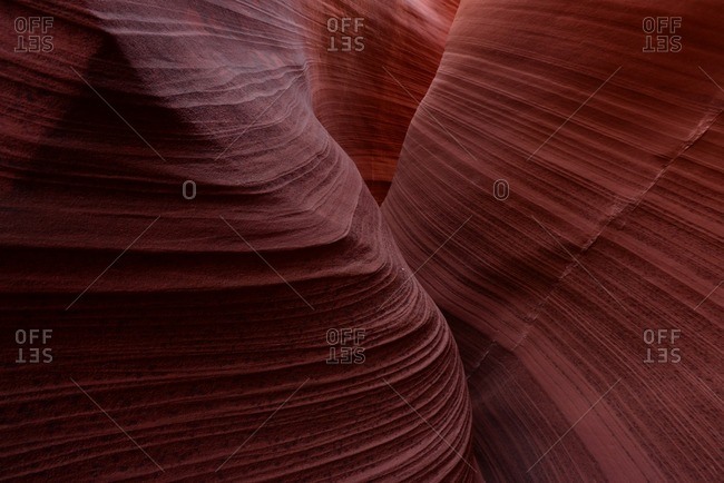 Eroded sandstone formations in Rattlesnake Canyon.