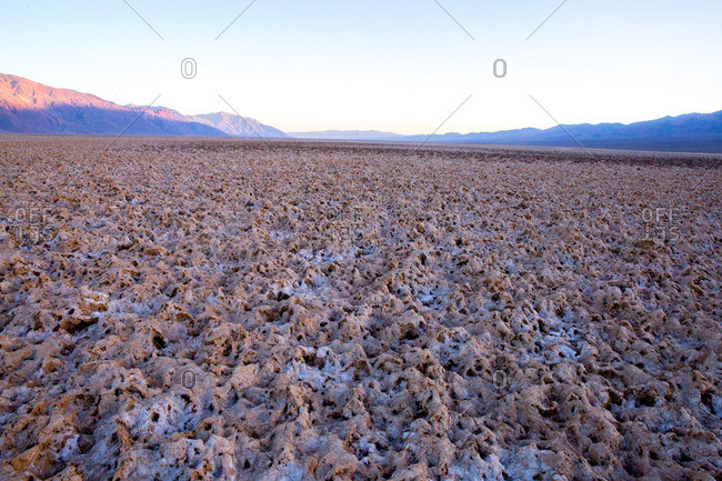 salt flats death valley