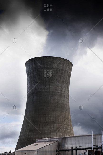 Power station cooling tower
