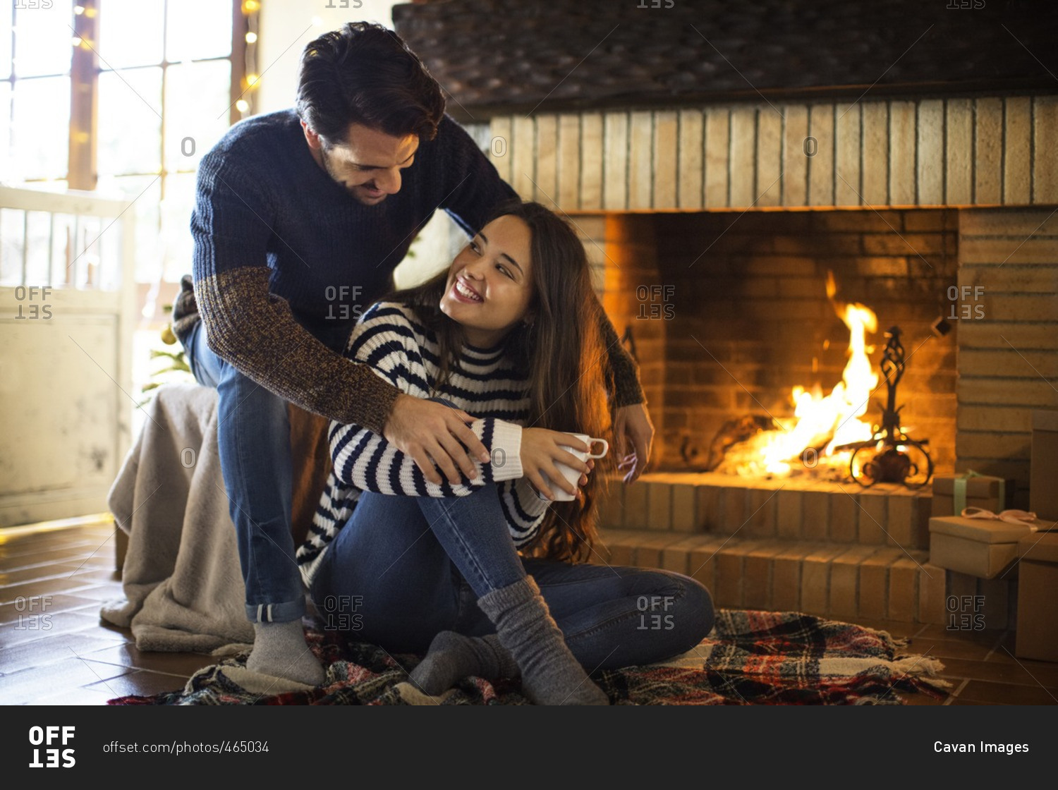 Sex By The Fireplace