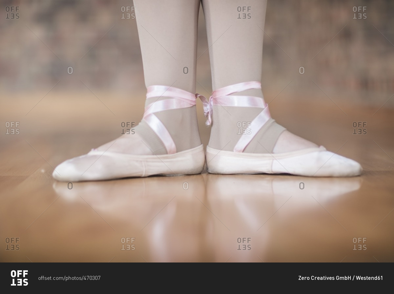 Ballet dancer stance