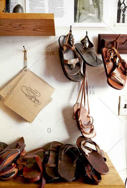 leather handmade sandals