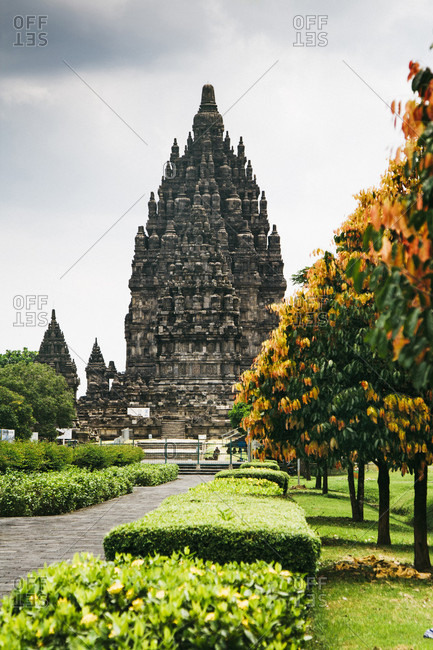 Prambanan Temple In Java, Indonesia